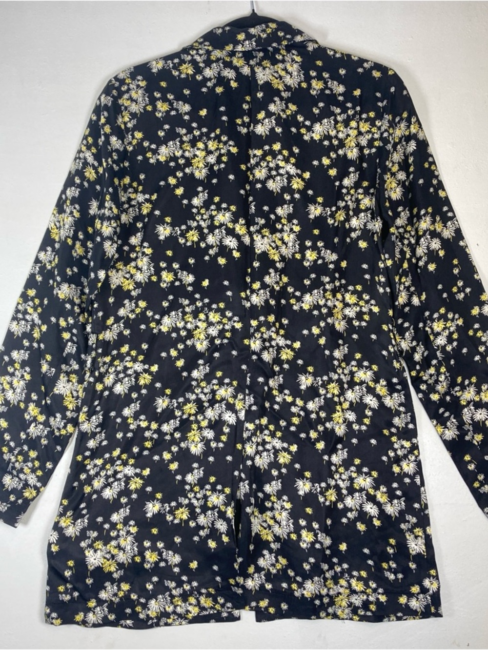 Scotch & Soda Amsterdam Jacket Womens Small Park In Bloom draped blazer belt - Picture 2 of 16
